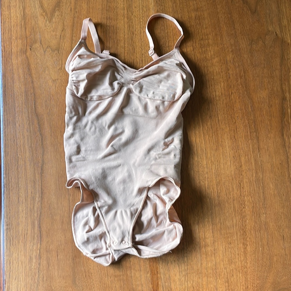 Skims sculpting bodysuit with snaps